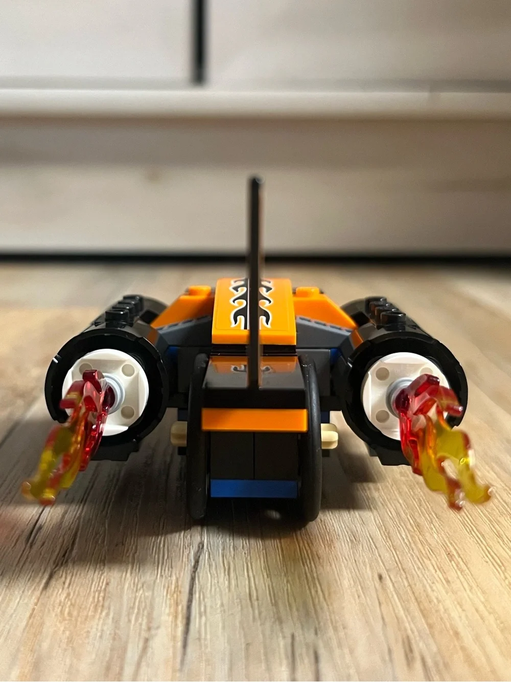Lego City -  Speed Record Car - Set #60178 ** Fully Assembled & Glued**